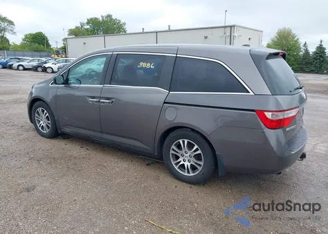2011 Honda Odyssey Ex-L from USA, damaged, VIN 5FNRL5H69BB099264
